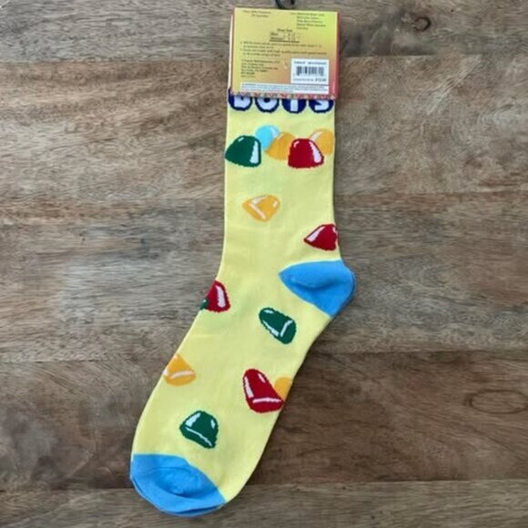 5/$20 NEW Adult Dots Candy Socks - Picture 2 of 3